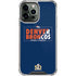NFL Denver Broncos Super Bowl 50 Champions Bold iPhone 13 Pro Max Clear Case