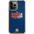 NFL Denver Broncos Super Bowl 50 Champions Bold iPhone 14 Pro Max Clear Case