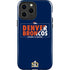 NFL Denver Broncos Super Bowl 50 Champions Bold iPhone 15 Pro Max Impact Case