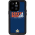 NFL Denver Broncos Super Bowl 50 Champions Bold iPhone 14 Pro Waterproof Case