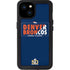 NFL Denver Broncos Super Bowl 50 Champions Bold iPhone 15 Plus Waterproof Case