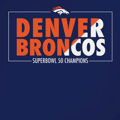 NFL Denver Broncos Super Bowl 50 Champions Bold iPhone XR Skin