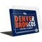 NFL Denver Broncos Super Bowl 50 Champions Bold MacBook Air 13in M1 (2021) Case plus Skin