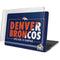 NFL Denver Broncos Super Bowl 50 Champions Bold MacBook Pro 13in (2020) Case plus Skin