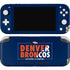 NFL Denver Broncos Super Bowl 50 Champions Bold Nintendo Switch Lite Skin