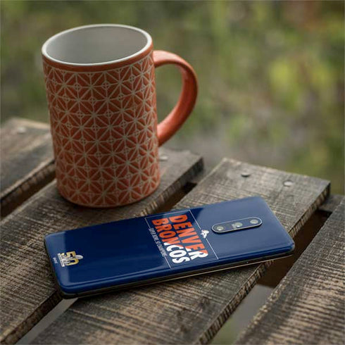NFL Denver Broncos Super Bowl 50 Champions Bold OnePlus 7 Pro Skin