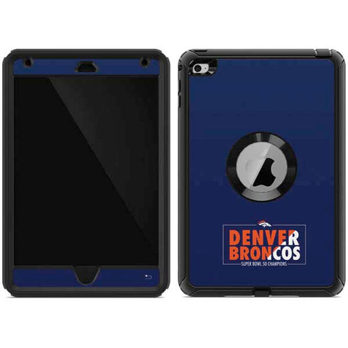 NFL Denver Broncos Super Bowl 50 Champions Bold Otterbox Defender iPad Skin