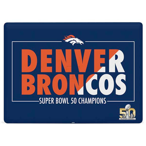 NFL Denver Broncos Super Bowl 50 Champions Bold Surface Laptop 2 Skin