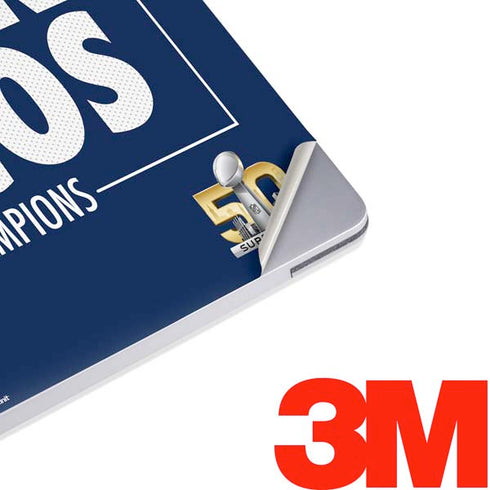 NFL Denver Broncos Super Bowl 50 Champions Bold Surface Laptop 2 Skin