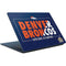NFL Denver Broncos Super Bowl 50 Champions Bold Surface Laptop Skin