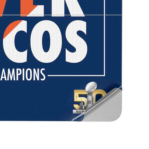 NFL Denver Broncos Super Bowl 50 Champions Bold Surface Laptop Studio Skin