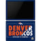 NFL Denver Broncos Super Bowl 50 Champions Bold Surface Pro 6 Skin
