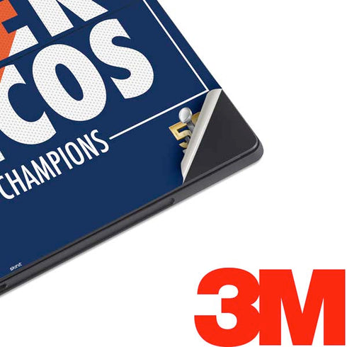 NFL Denver Broncos Super Bowl 50 Champions Bold Surface Pro 6 Skin