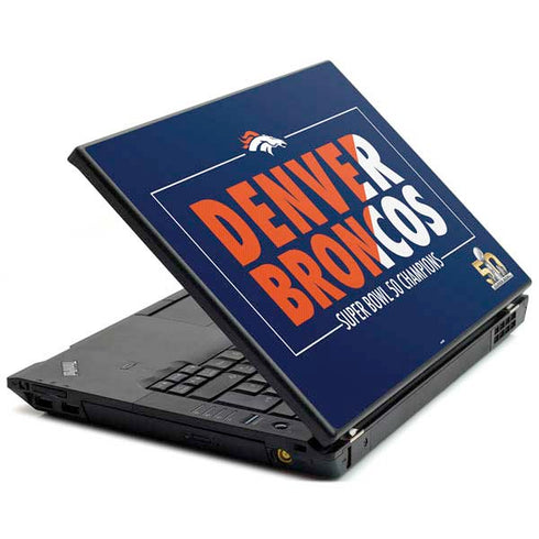 NFL Denver Broncos Super Bowl 50 Champions Bold T440s Skin
