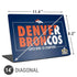 NFL Denver Broncos Super Bowl 50 Champions Bold Universal Laptop 14in (11.4 x 8.2in) Skin