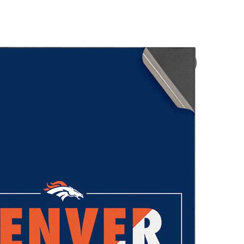 NFL Denver Broncos Super Bowl 50 Champions Bold Xbox Series X Console Skin