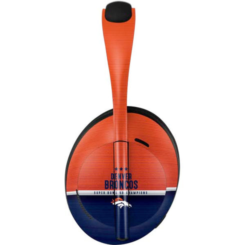 NFL Denver Broncos Super Bowl 50 Champions Bose Noise Cancelling Headphones 700 Skin