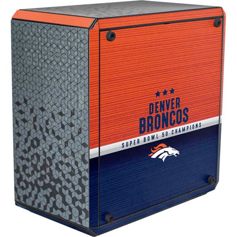 NFL Denver Broncos Super Bowl 50 Champions Cooler Master MasterBox Q300L Mini Tower Skin
