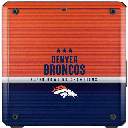 NFL Denver Broncos Super Bowl 50 Champions Cooler Master MasterBox Q300L Mini Tower Skin