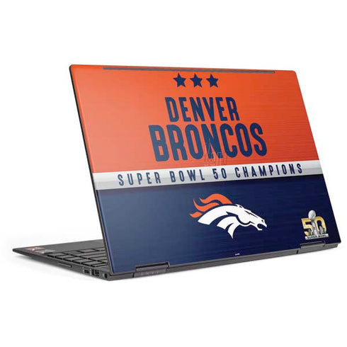 NFL Denver Broncos Super Bowl 50 Champions HP Envy Skin
