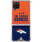 NFL Denver Broncos Super Bowl 50 Champions Galaxy A12 Clear Case