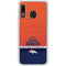 NFL Denver Broncos Super Bowl 50 Champions Galaxy A20 Clear Case