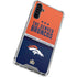 NFL Denver Broncos Super Bowl 50 Champions Galaxy A54 5G Clear Case
