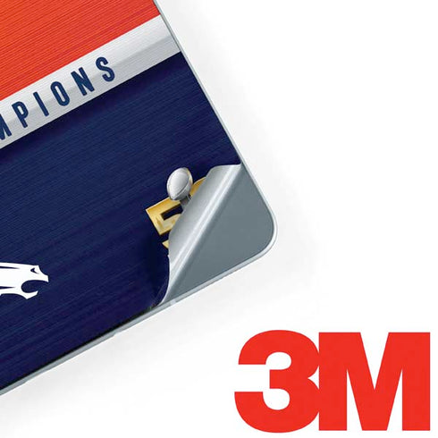 NFL Denver Broncos Super Bowl 50 Champions Galaxy Book 12in Skin