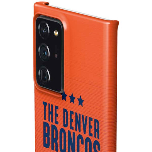 NFL Denver Broncos Super Bowl 50 Champions Galaxy Note20 Ultra 5G Lite Case