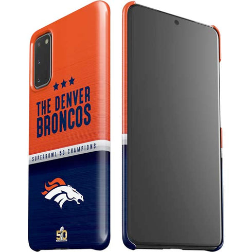 NFL Denver Broncos Super Bowl 50 Champions Galaxy S20 Lite Case