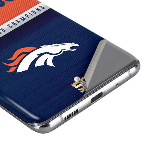 NFL Denver Broncos Super Bowl 50 Champions Galaxy S20 Skin