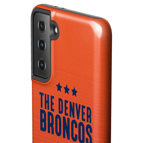 NFL Denver Broncos Super Bowl 50 Champions Galaxy S21 FE Pro Case