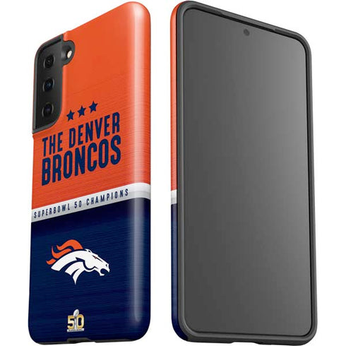 NFL Denver Broncos Super Bowl 50 Champions Galaxy S21 FE Pro Case