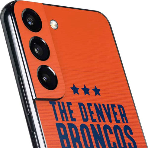 NFL Denver Broncos Super Bowl 50 Champions Galaxy S22 Plus Skin