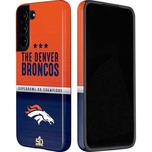 NFL Denver Broncos Super Bowl 50 Champions Galaxy S22 Pro Case