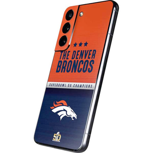 NFL Denver Broncos Super Bowl 50 Champions Galaxy S22 Skin