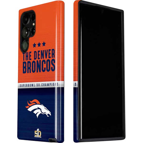 NFL Denver Broncos Super Bowl 50 Champions Galaxy S22 Ultra Pro Case