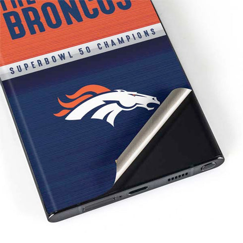 NFL Denver Broncos Super Bowl 50 Champions Galaxy S22 Ultra Skin