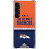 NFL Denver Broncos Super Bowl 50 Champions Galaxy S23 Clear Case