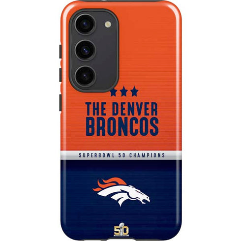 NFL Denver Broncos Super Bowl 50 Champions Galaxy S23 Pro Case