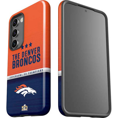 NFL Denver Broncos Super Bowl 50 Champions Galaxy S23 Pro Case