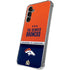 NFL Denver Broncos Super Bowl 50 Champions Galaxy S24 Plus Clear Case