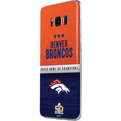 NFL Denver Broncos Super Bowl 50 Champions Galaxy S8 Skin