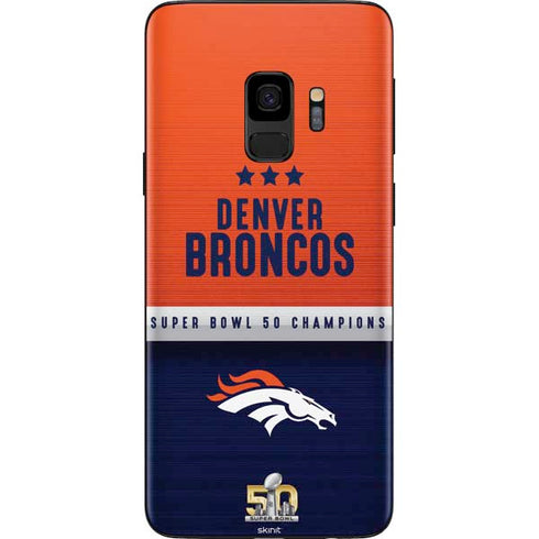 NFL Denver Broncos Super Bowl 50 Champions Galaxy S9 Skin