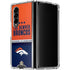 NFL Denver Broncos Super Bowl 50 Champions Galaxy Z Fold4 5G Clear Case