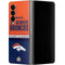 NFL Denver Broncos Super Bowl 50 Champions Galaxy Z Fold4 5G Skin