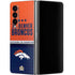 NFL Denver Broncos Super Bowl 50 Champions Galaxy Z Fold4 5G Skin