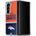 NFL Denver Broncos Super Bowl 50 Champions Galaxy Z Fold5 5G Clear Case