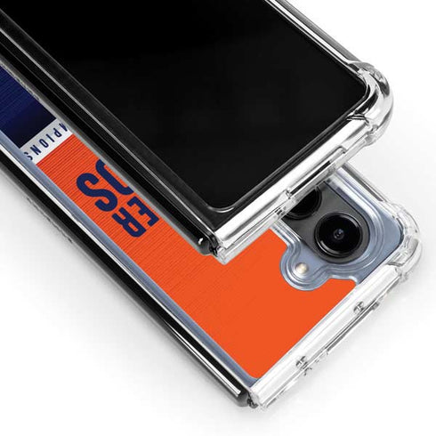 NFL Denver Broncos Super Bowl 50 Champions Galaxy Z Fold5 5G Clear Case