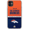 NFL Denver Broncos Super Bowl 50 Champions iPhone 11 Clear Case
